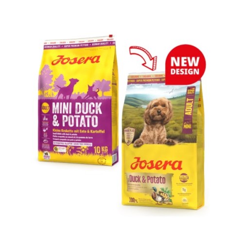 Сухий корм для собак Josera Mini Duck & Potato 10 кг (4032254785354)