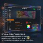 Клавіатура Ajazz NacodeX NK68 V2 Red Switch LED USB UA Black (NK68-V2-R-S-B)