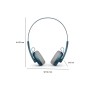 Навушники Philips TAH2000 Blue (TAH2000TL/00)