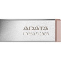 USB флеш накопичувач ADATA 128GB UR350 Silver/Beige USB 3.2 (UR350-128G-RSR/BG)