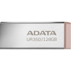 USB флеш накопичувач ADATA 128GB UR350 Silver/Beige USB 3.2 (UR350-128G-RSR/BG)