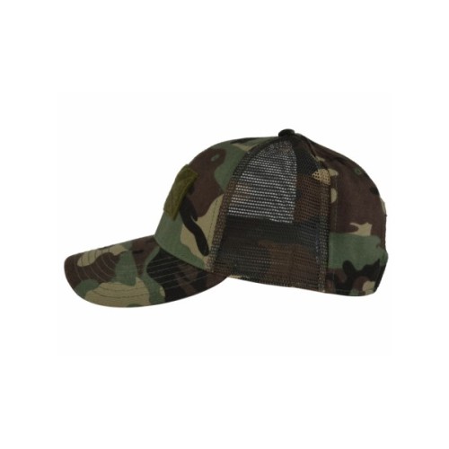 Кепка coFEE Army mesh з липучкою зелений камуфляжний (4038-55 CO-V)
