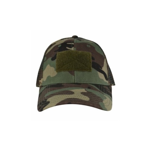 Кепка coFEE Army mesh з липучкою зелений камуфляжний (4038-55 CO-V)