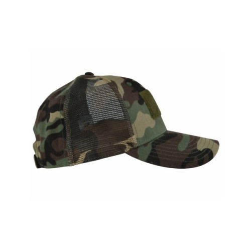 Кепка coFEE Army mesh з липучкою зелений камуфляжний (4038-55 CO-V)