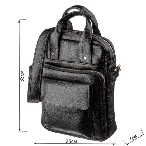 Сумка Shvigel Під А4 Чорна (11167)