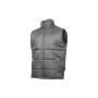 Жилет робочий Hoegert LEMGO HT5K922-S утеплений 100% поліестер темно-сірий, S (48) (HT5K922-S)
