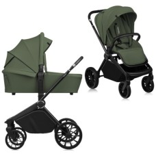 Коляска Lionelo Mika plus 2 in 1 green olive (LO-MIKA PLUS 2IN1 GREEN OLIVE)