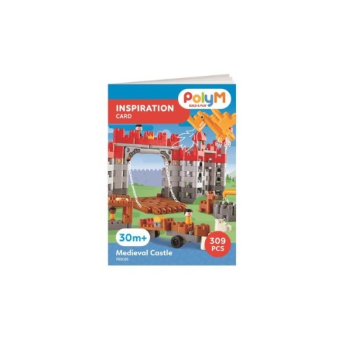 Конструктор PolyM Середньовічний замок 310 деталей (760026)