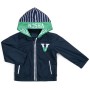 Куртка дитяча Verscon вітровка з капюшоном (3458-92B-blue)