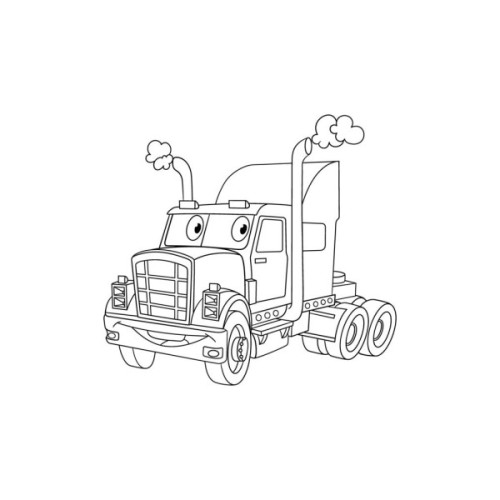 Картина по номерам ArtCraft Вантажівка 25х30 см (15065-AC)