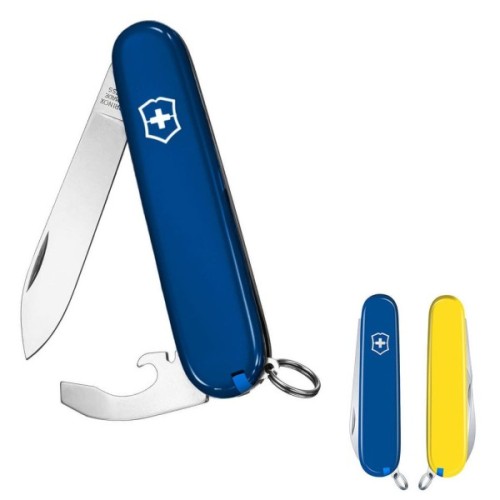 Ніж Victorinox Bantam Ukraine 84 мм Синьо-жовтий (0.2303.2.8)