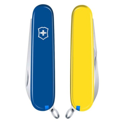 Ніж Victorinox Bantam Ukraine 84 мм Синьо-жовтий (0.2303.2.8)