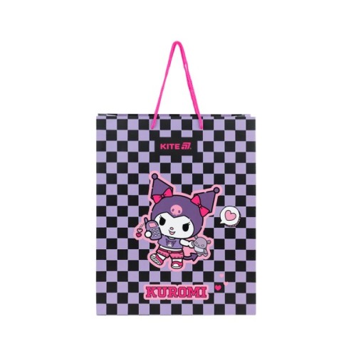 Подарунковий пакет Kite Kuromi, 26х32 см (HK25-266-2)