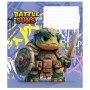 Зошит Школярик Battle Suns 12 аркушів коса лінія (012-3757C)