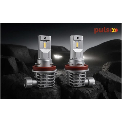 Автолампа PULSO LED-chips CREE/9-32v/2x25w/4500Lm/6000K (M4-H8/H9/H11/H16)