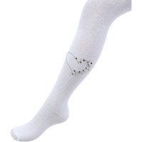 Колготки дитячі BNM зі стразами (M0C0302-1187-13G-white)