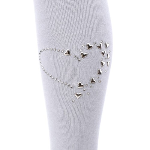 Колготки дитячі BNM зі стразами (M0C0302-1187-13G-white)
