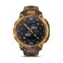 Смарт-годинник Garmin Instinct Crossover AMOLED, BronzeSunburst/Cocoa, GPS смарт-годинник (010-03398-01)