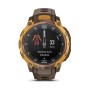 Смарт-годинник Garmin Instinct Crossover AMOLED, BronzeSunburst/Cocoa, GPS смарт-годинник (010-03398-01)