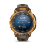 Смарт-годинник Garmin Instinct Crossover AMOLED, BronzeSunburst/Cocoa, GPS смарт-годинник (010-03398-01)