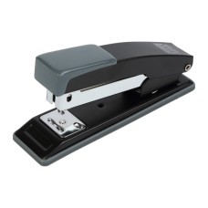 Степлер Buromax металевий, JOBMAX, 20 аркушів, (скоби №24; 26), 112 х 44 х 34 мм, чорний (BM.4258-01)