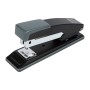 Степлер Buromax металевий, JOBMAX, 20 аркушів, (скоби №24; 26), 112 х 44 х 34 мм, чорний (BM.4258-01)