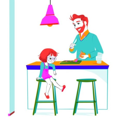 Книга Два тати Віолетти - Емілі Шазран Жорж (9786177853748)