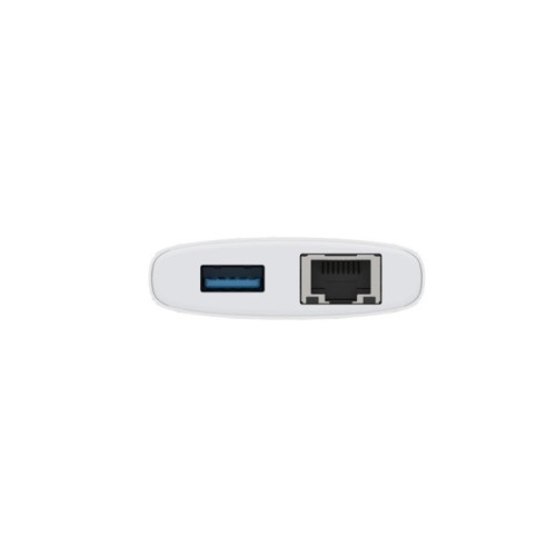 Концентратор D-Link USB-C 10-in-1 2xHDMI + 1xRJ45 1000Mbps + 2xUSB-C + USB 3.1 + USB 3.0 + SD + TF silver (DUP-A01)