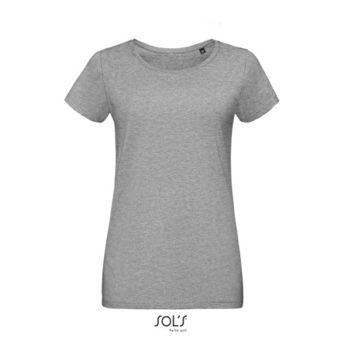 Футболка Sol's Martin women сірий меланж M (02856350M)