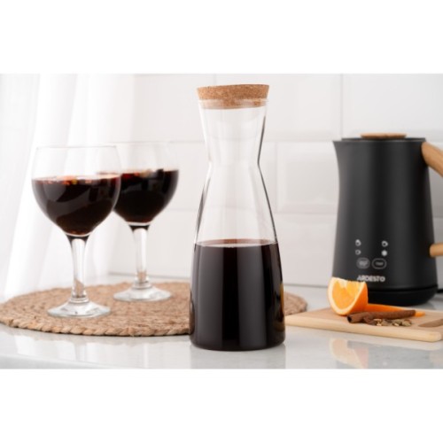 Карафа Ardesto 1000 мл, боросилікатне скло, прозорий (AR2610BGB)