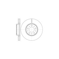 Гальмівний диск REMSA 6619.10