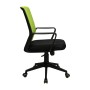 Офісне крісло Richman Фрайдей Пластик М-1 (Tilt) Сітка чорна + зелена (R00000056034)