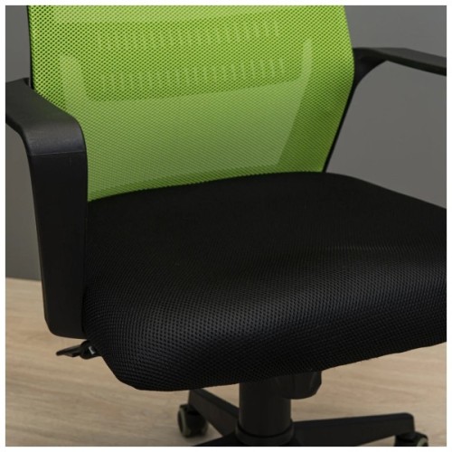Офісне крісло Richman Фрайдей Пластик М-1 (Tilt) Сітка чорна + зелена (R00000056034)
