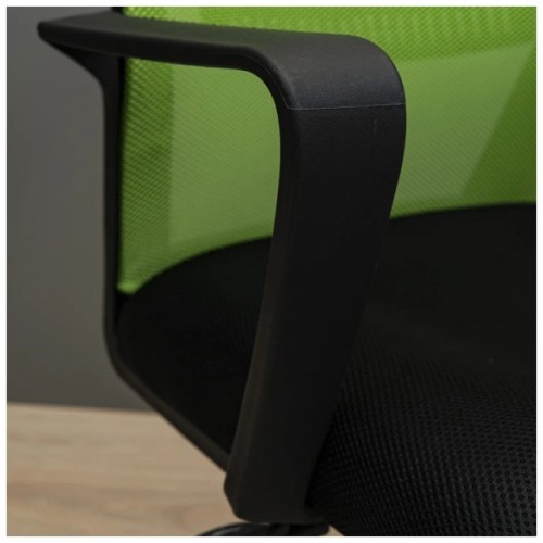 Офісне крісло Richman Фрайдей Пластик М-1 (Tilt) Сітка чорна + зелена (R00000056034)