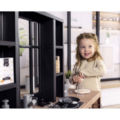 Ігровий набір Smoby Інтерактивна кухня Лофт із кавоваркою, аксесуарами та звуковим ефектом (312600)