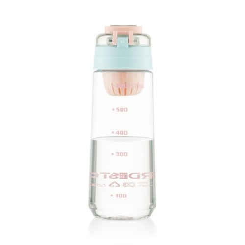 Пляшка для води Ardesto Duo 720мл блакитний, рожевий (AR2272DB)