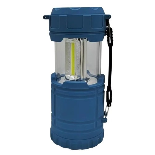 Ліхтар Quantum Nice blue 1WLED + 3WCOB 3xAА (QM-FL3041)