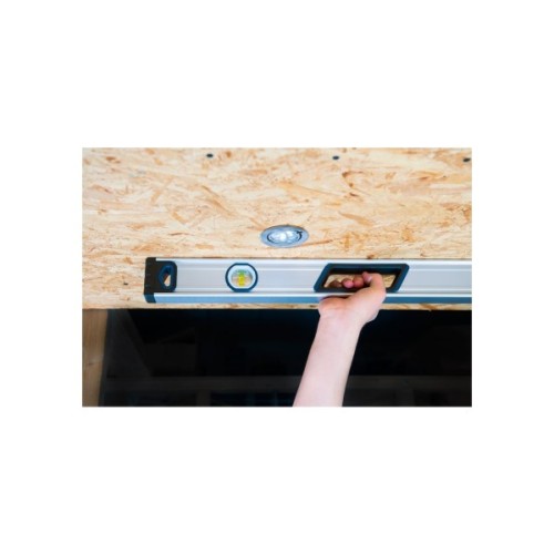 Рівень Bosch 120см, 3 капсули, алюмінієвий корпус, отвори для руки (1.600.A01.6BR)