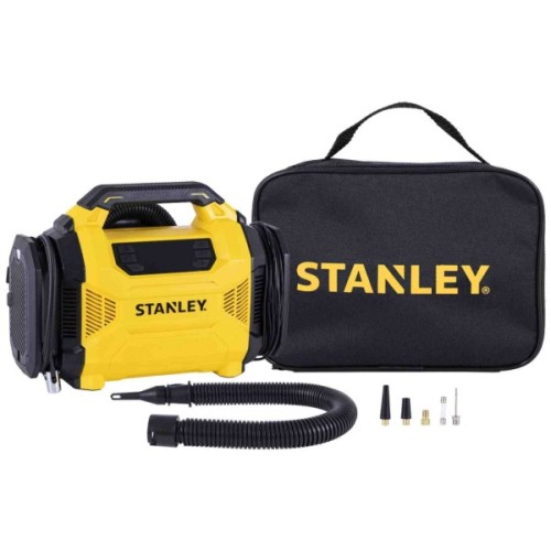 Автомобільний компресор Stanley 25 л/хв, 12 В, 10 бар, вага 2.73 кг (SXIF3501)