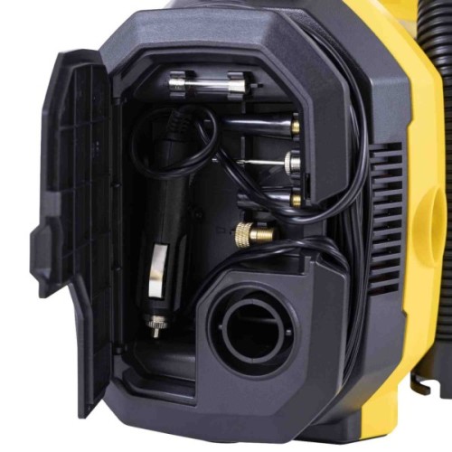 Автомобільний компресор Stanley 25 л/хв, 12 В, 10 бар, вага 2.73 кг (SXIF3501)