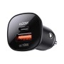 Зарядний пристрій Acefast 1xUSB-C PD20W + 1xUSB QC3.0 18W car adapter metal (6974316280330)