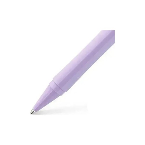 Ручка кулькова Faber-Castell Daily Ball XB Sweet Lilac, корпус бузковий, стрижень синій (1,0 мм) (32532)