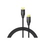 Кабель мультимедійний DisplayPort M to DisplayPort M 1.5m 16K60Hz/8K240Hz fabric gray Vention (HGCHG)