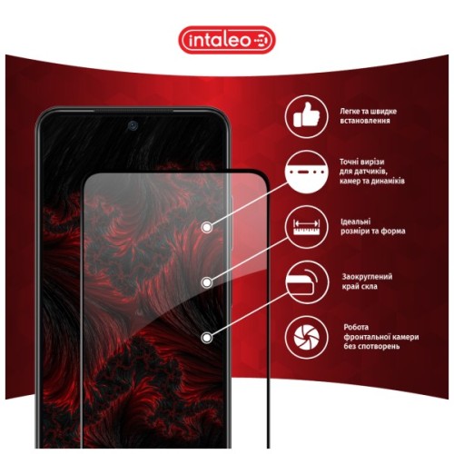 Скло захисне Intaleo Full Glue Xiaomi Redmi Note 11 Pro Black (1283126522680)