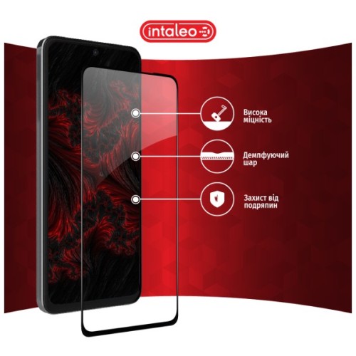 Скло захисне Intaleo Full Glue Xiaomi Redmi Note 11 Pro Black (1283126522680)
