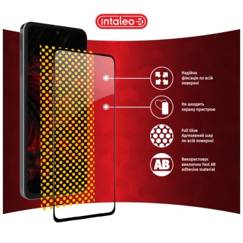 Скло захисне Intaleo Full Glue Xiaomi Redmi Note 11 Pro Black (1283126522680)