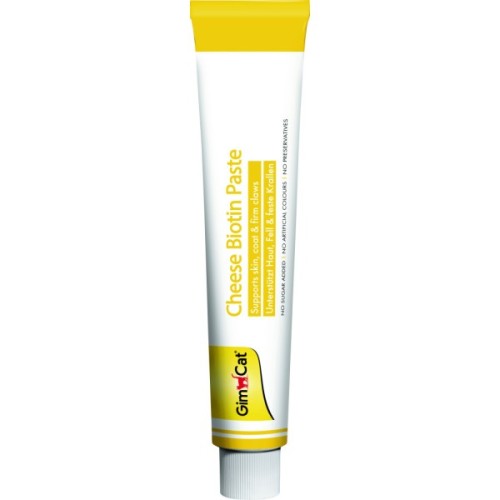 Паста для тварин GimCat Cheese Biotin Paste cирна з біотином 100 г (4002064401010)