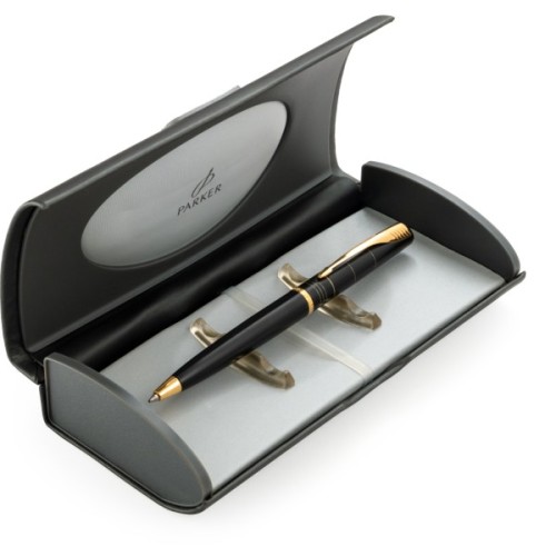 Ручка кулькова Parker P РШ Latitude K45Ч Silky Black GT чорний (K45Ч)