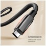 Дата кабель USB-C to USB-C 2.0m (PVC+Aluminum Alloy) (PD Fast Charging 240W) 5А black ColorWay (CW-CBPDCC070-BK)