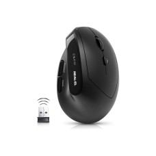 Мишка REAL-EL RM-490W Wireless/Bluetooth Black (EL123200058)